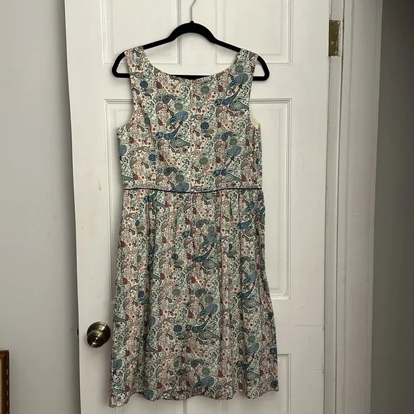 Liberty Art Paisley Dress 👗 - Picture 3 of 6